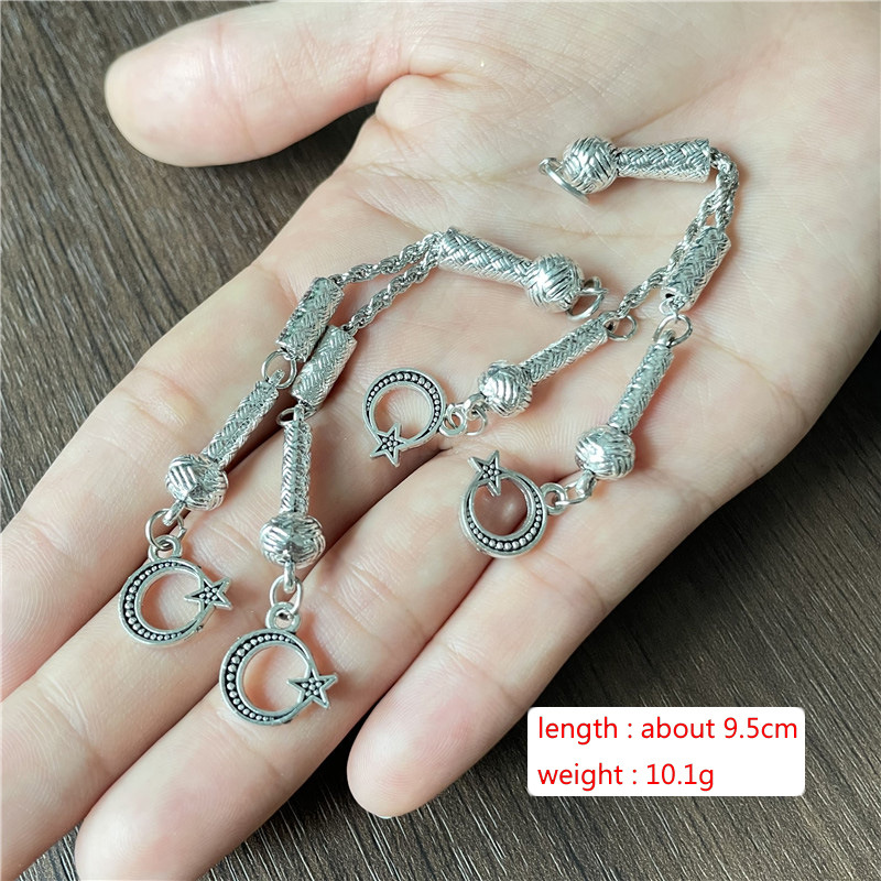 18:18 antique silver color