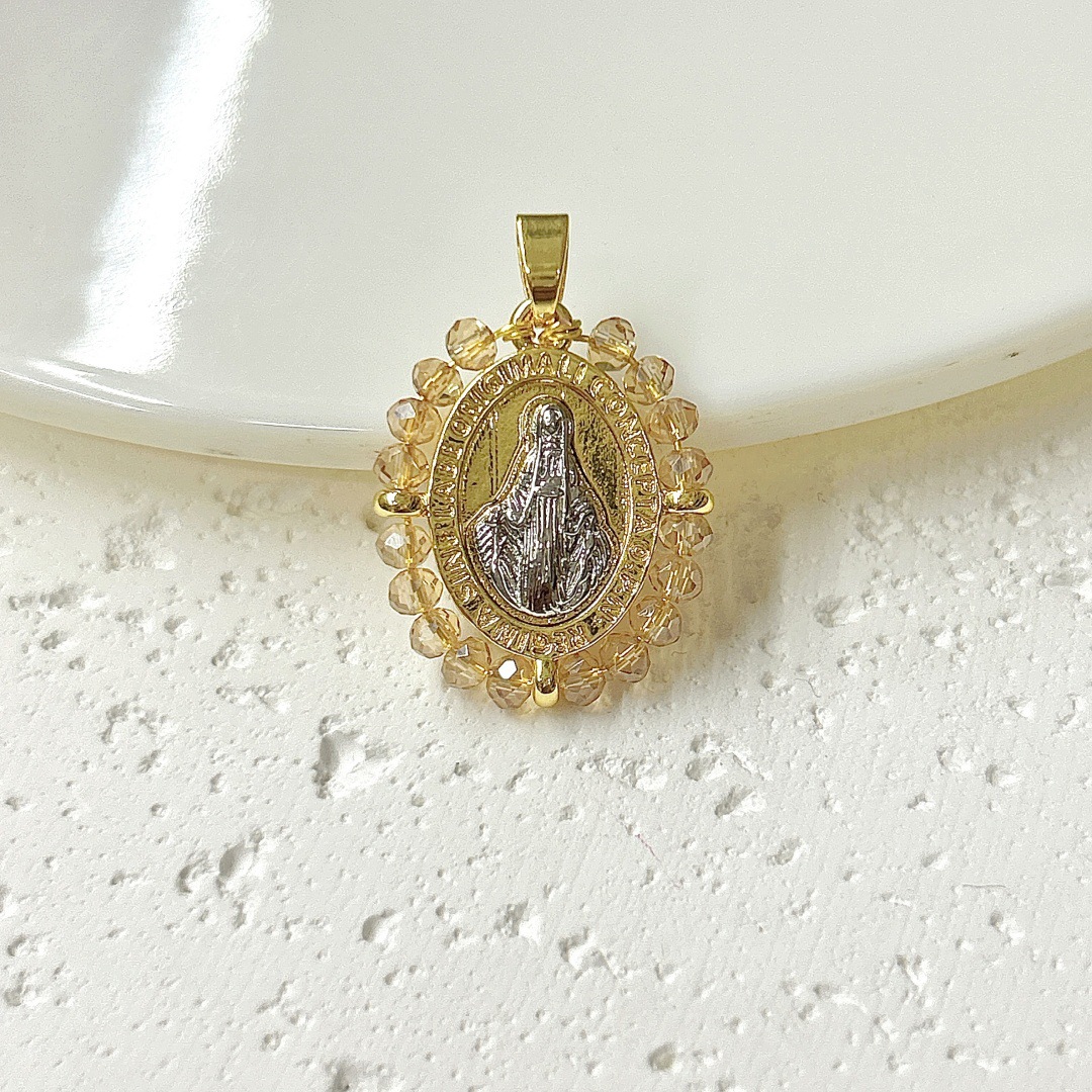 3:Light yellow two-tone female pendant