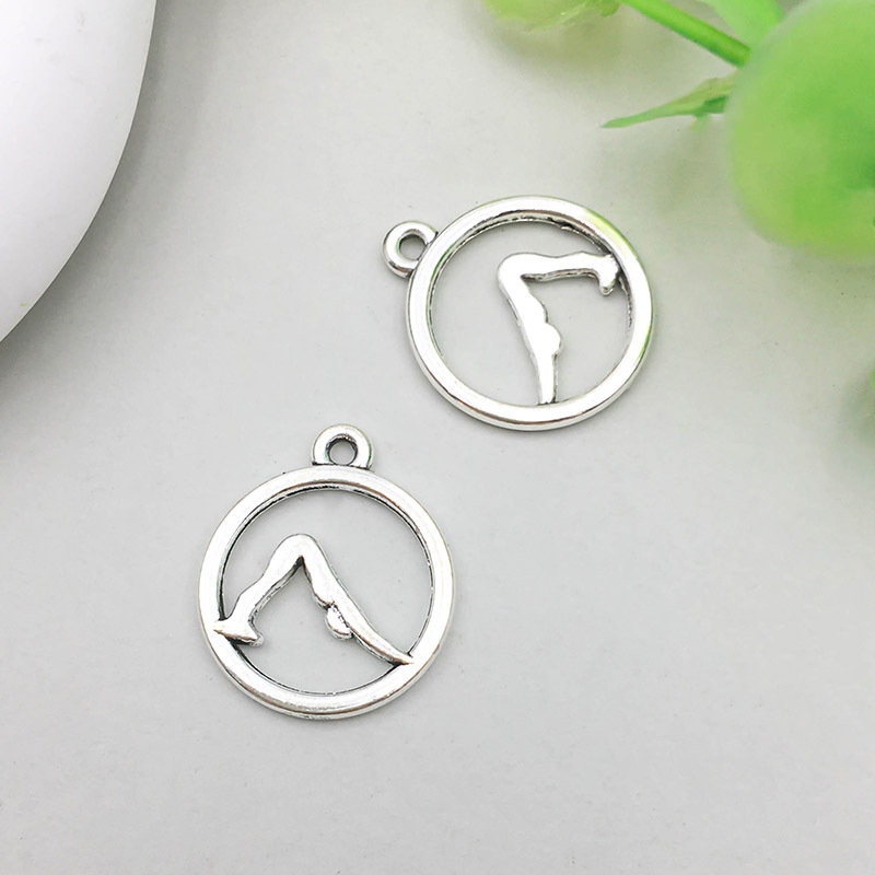 4:1 Yoga symbol 15*20mm-0.8g-8288