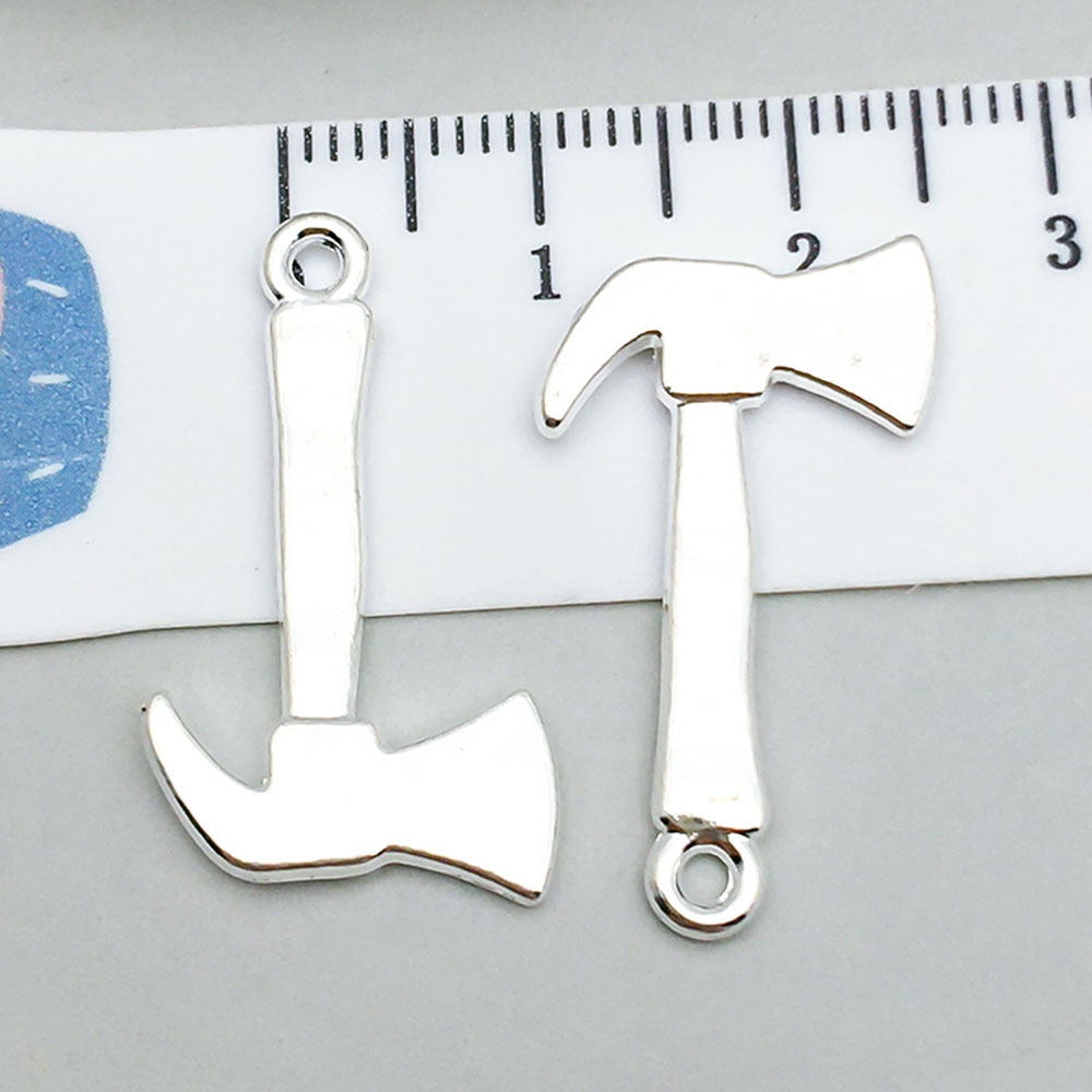 14:1 bright silver ax 26*15mm-1.5g-20412