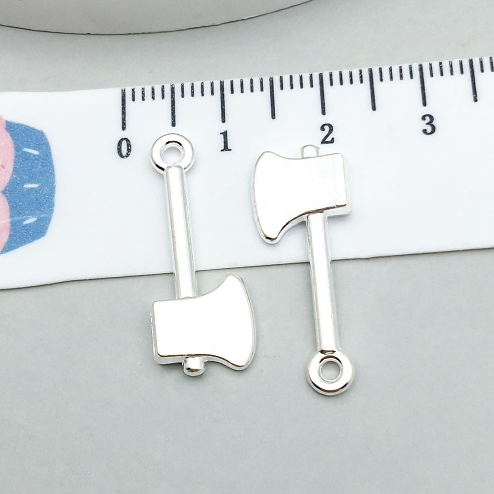 15:1 bright silver ax 24*10mm-1.3g-20413