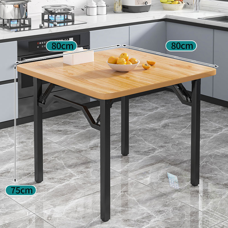 18mm thick desktop 80*80 * 75 imitation solid wood pattern