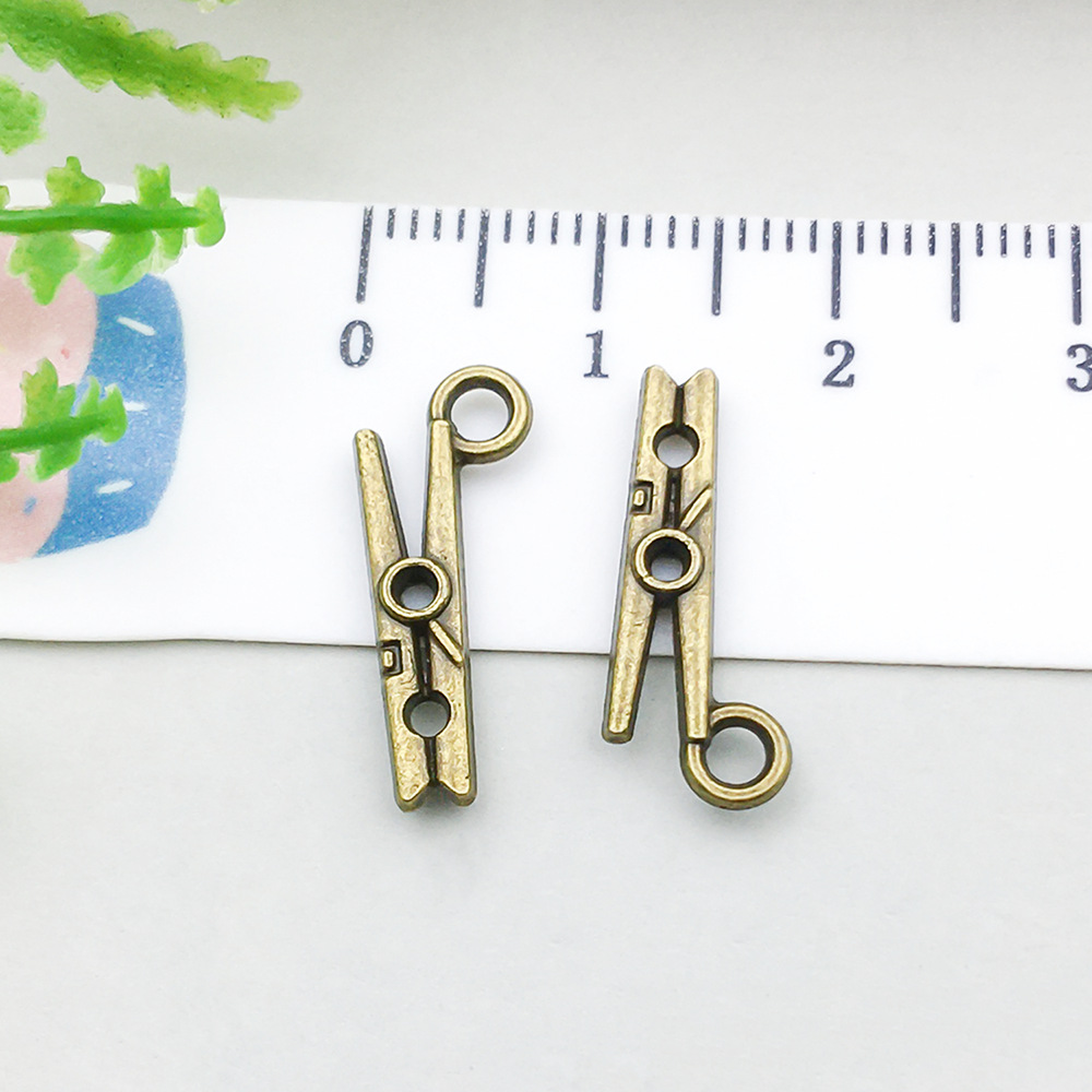 1 antique bronze clip 7*18mm-0.5g-20267