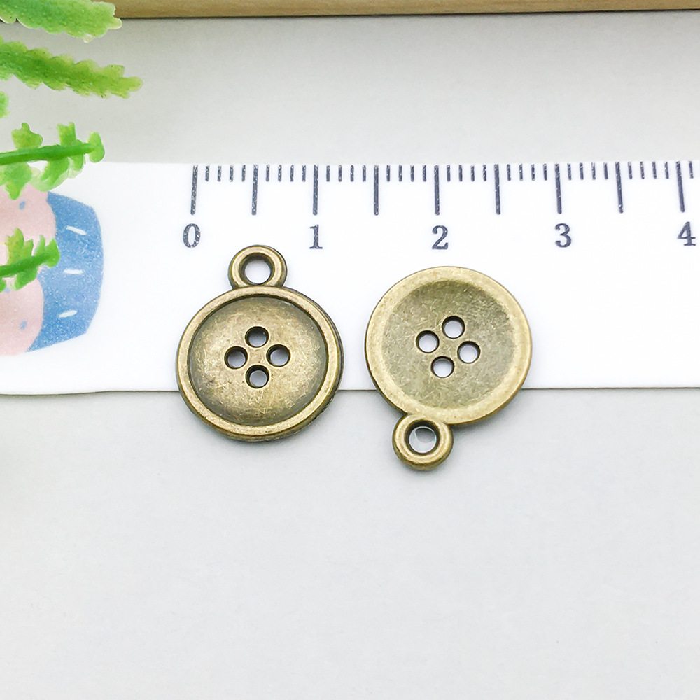 5:antique bronzebutton 13*16mm-0.9g-20266