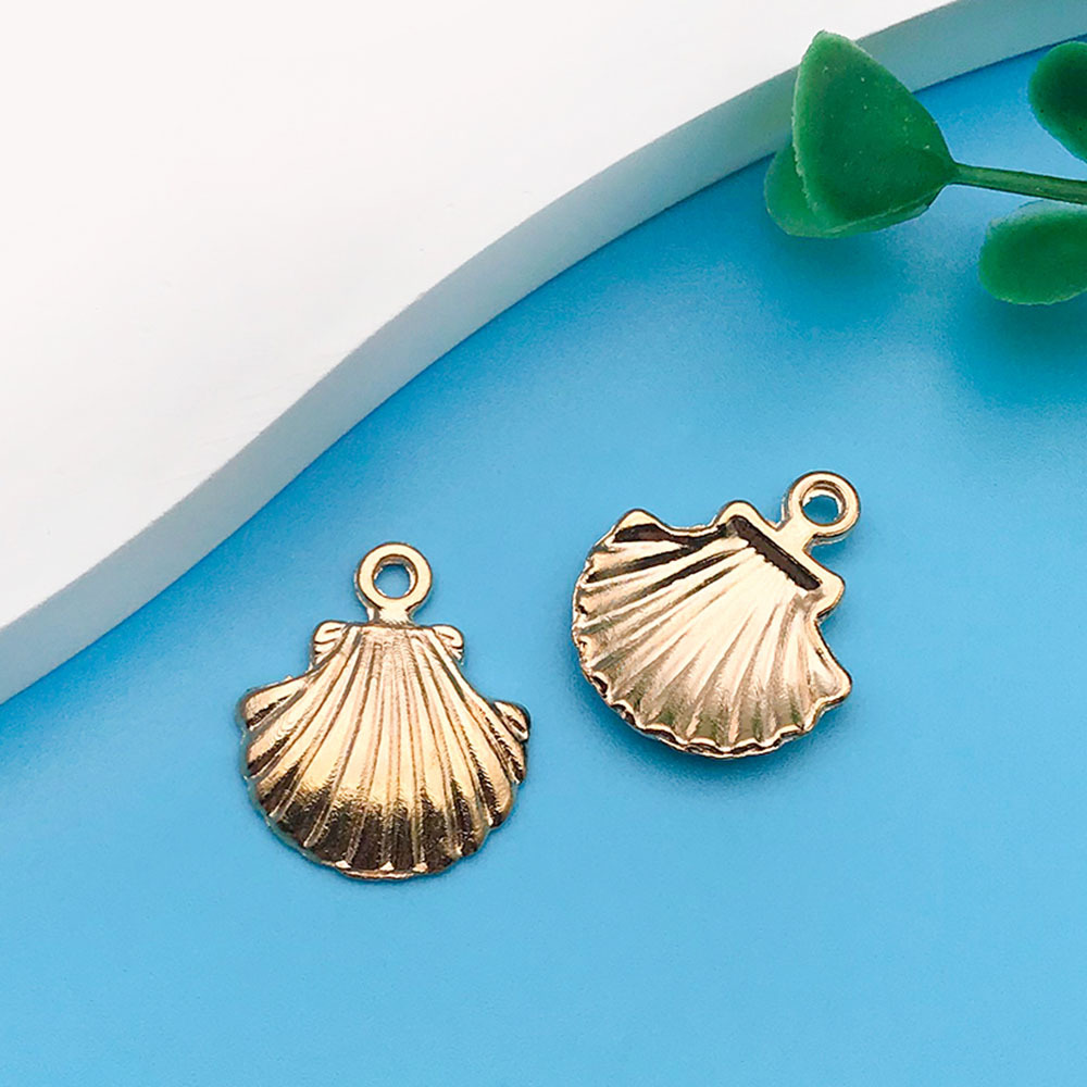 1 kc gold ocean shell 15x18mm-18281-1g