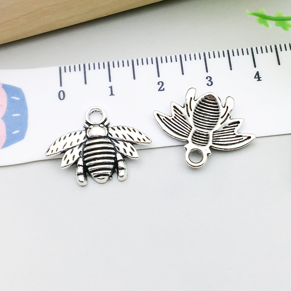 5:antique silver bee 16*20mm-2.3g-7390