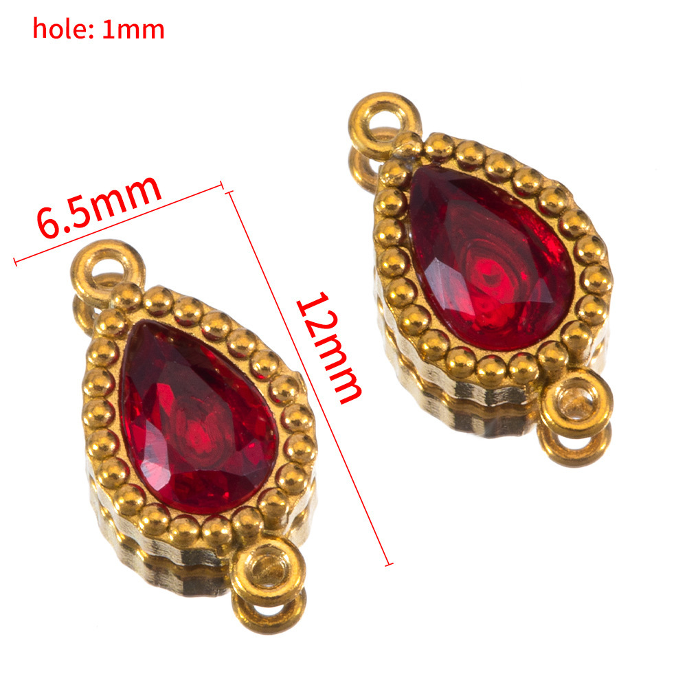 1:Golden bottom-rose red