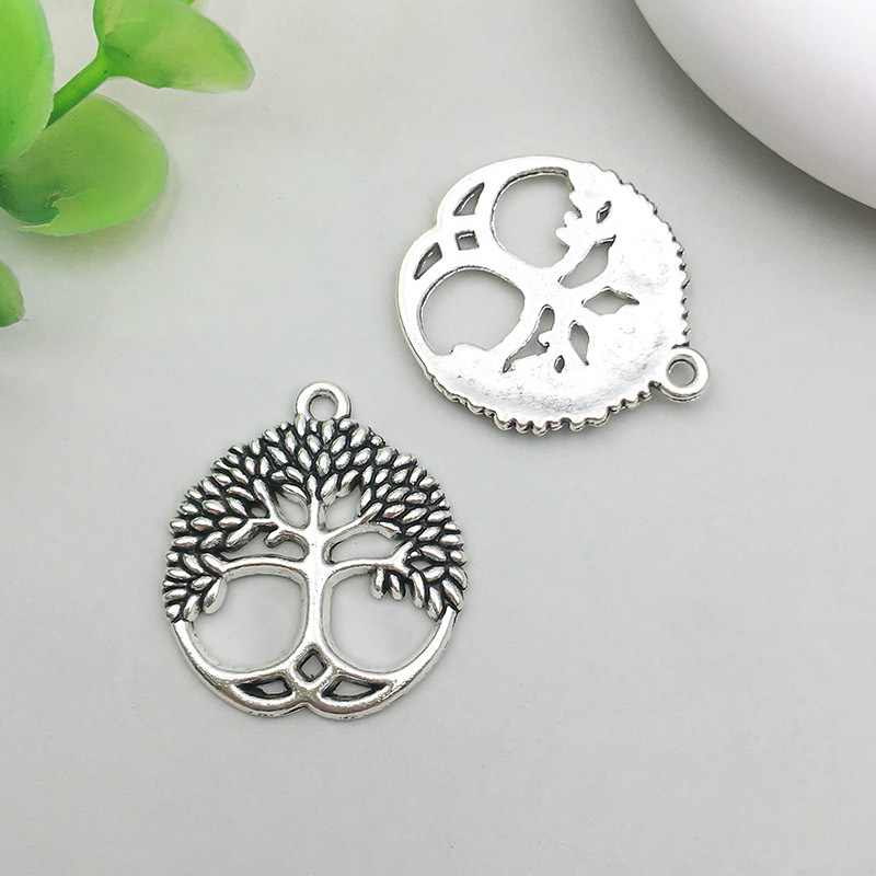 100PCs/Bag, 1 Life tree 23*26mm-2.7g-8907