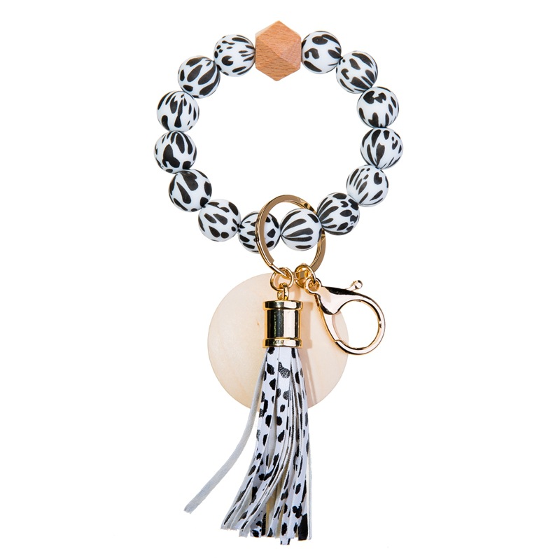 14:white leopard print