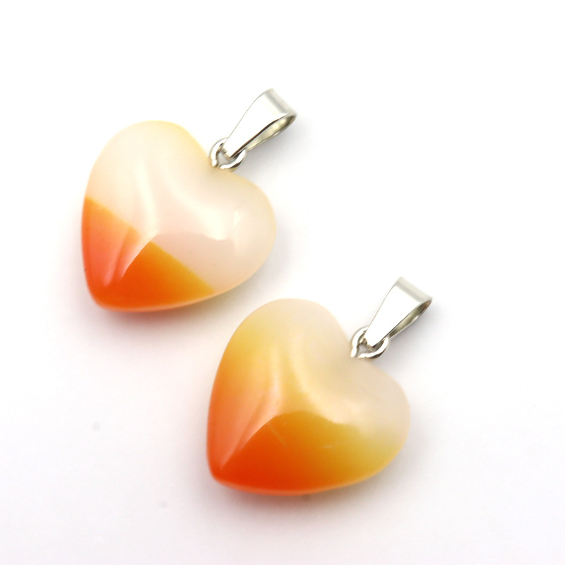 4:Orange love pendant