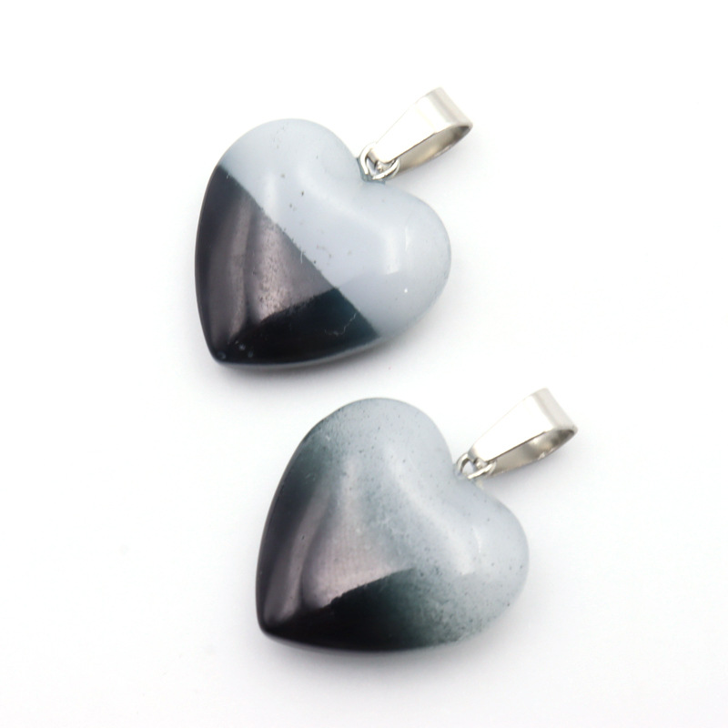 6:Black heart pendant