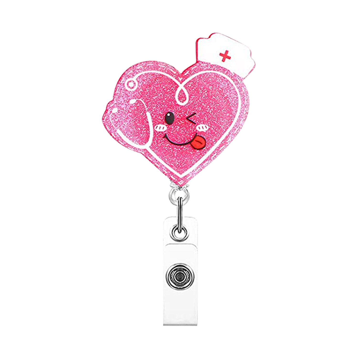 7:Pink love heart