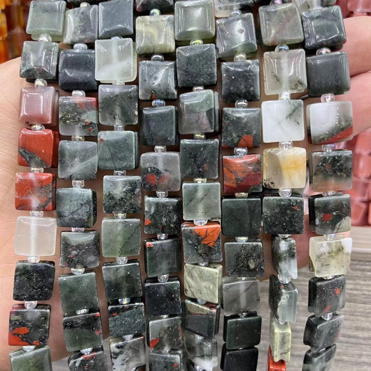 12:African blood jade