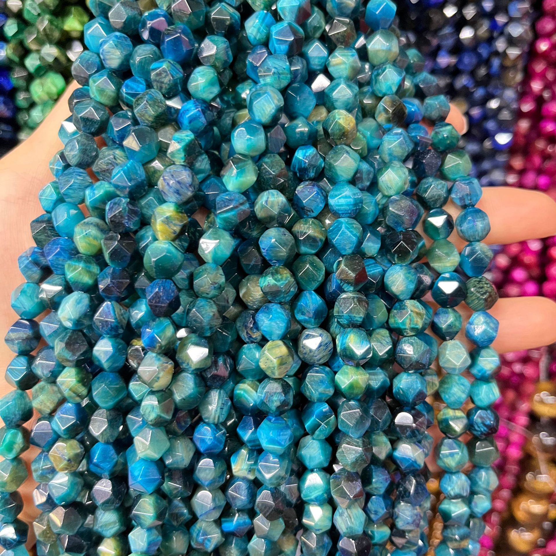 3:Royal blue tiger eye