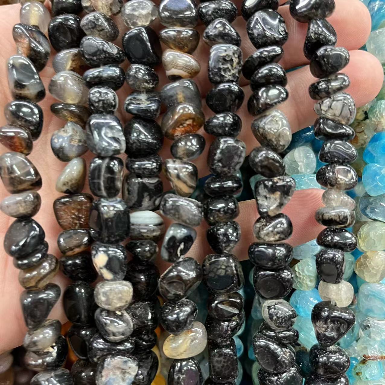 4:Black coffee agate