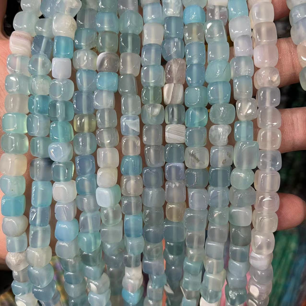 1:Aqua blue agate