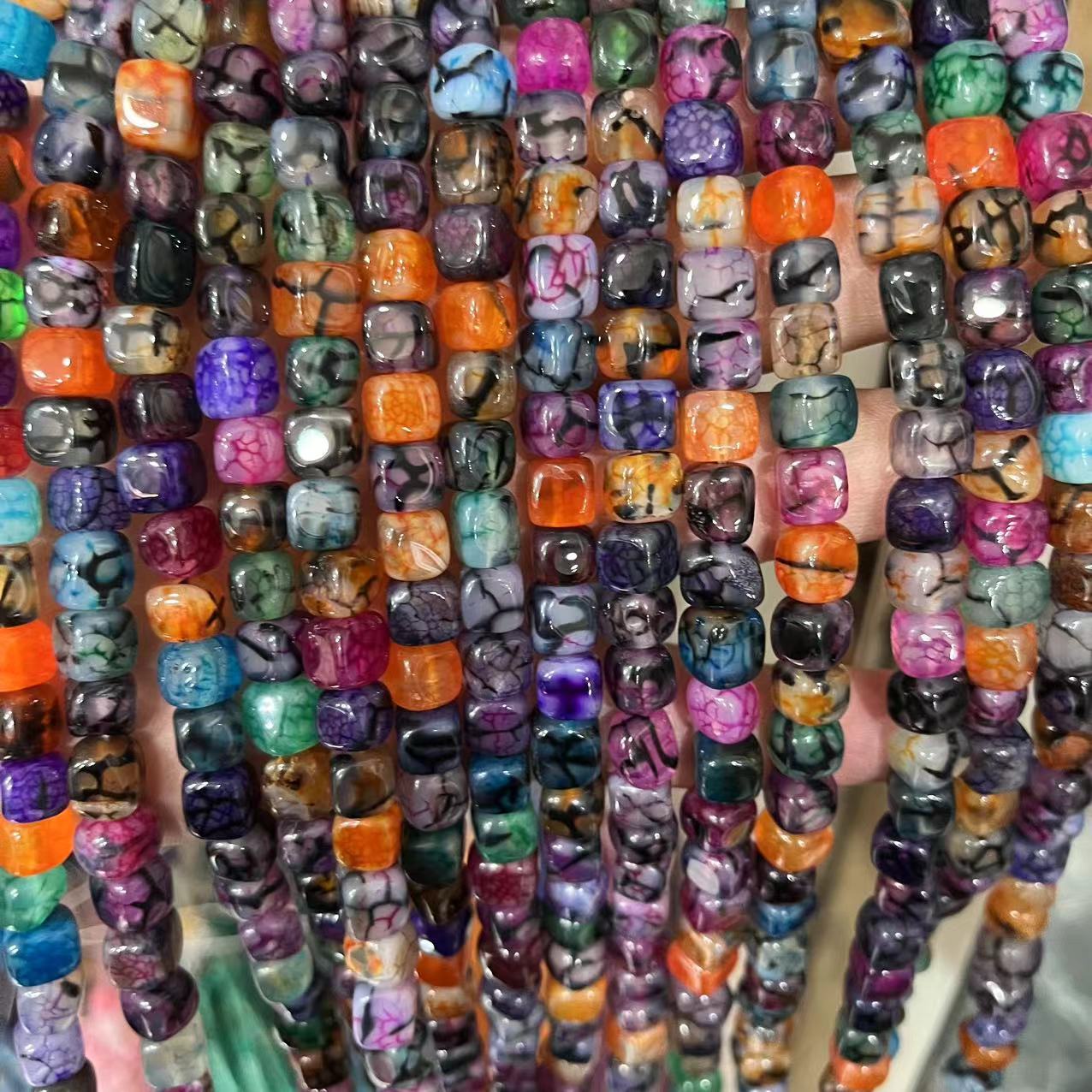 20:Dragon pattern tourmaline agate