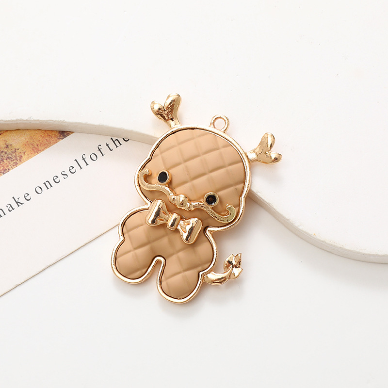 2:D2119 bow tie Xiaolong khaki