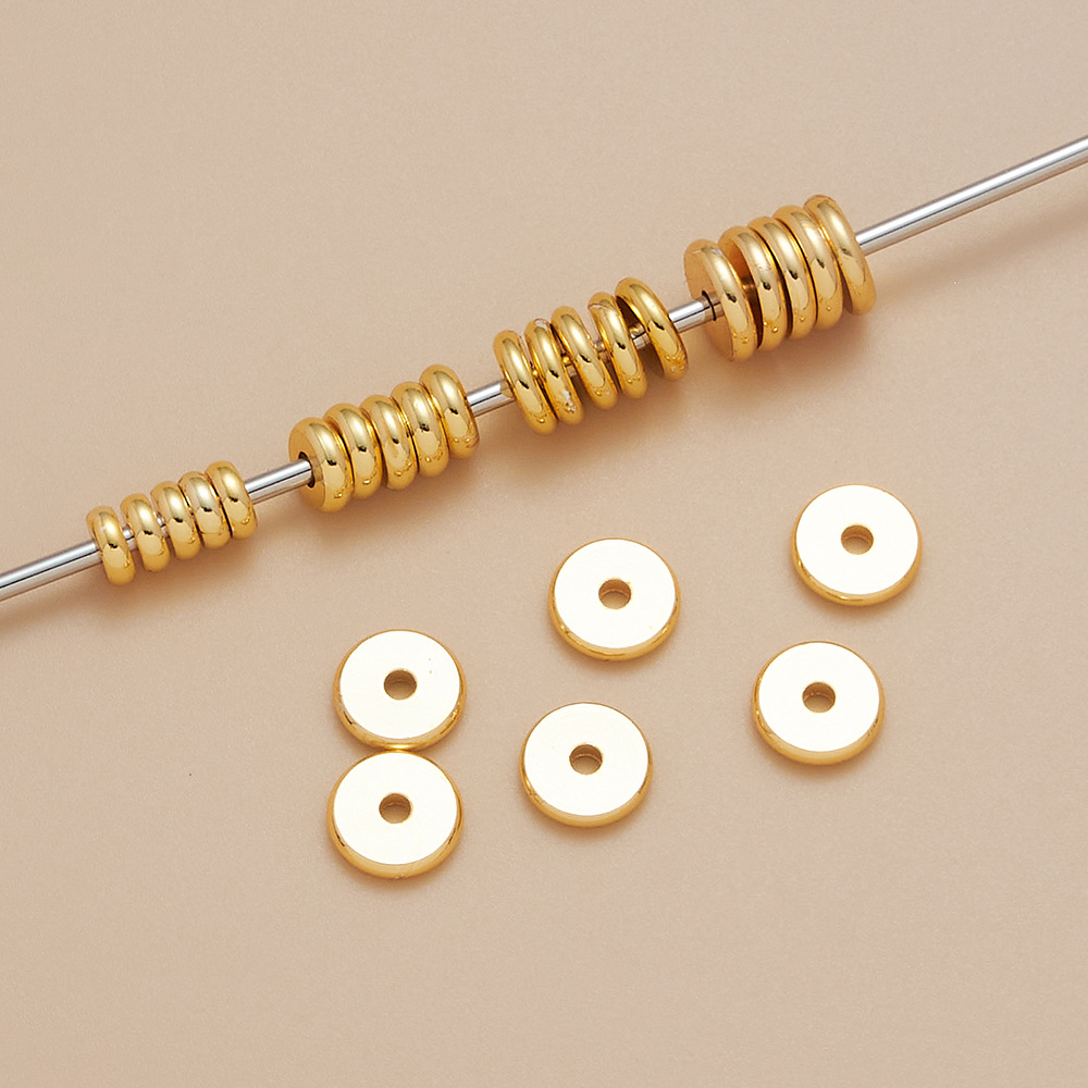 Tpj1170-gold Diameter 7mm (aperture 1/thickness 1.