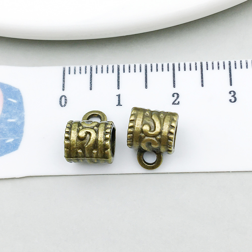 antique bronze three-way hanging head 11*8mm-1g-20