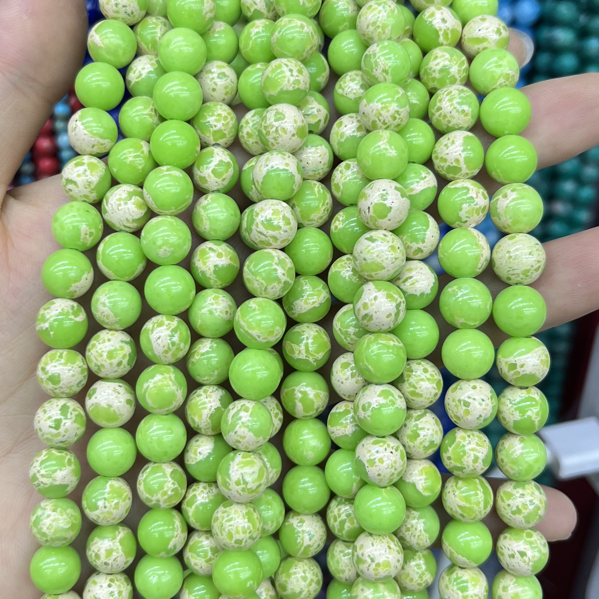 Fruit green emperor pine 4mm