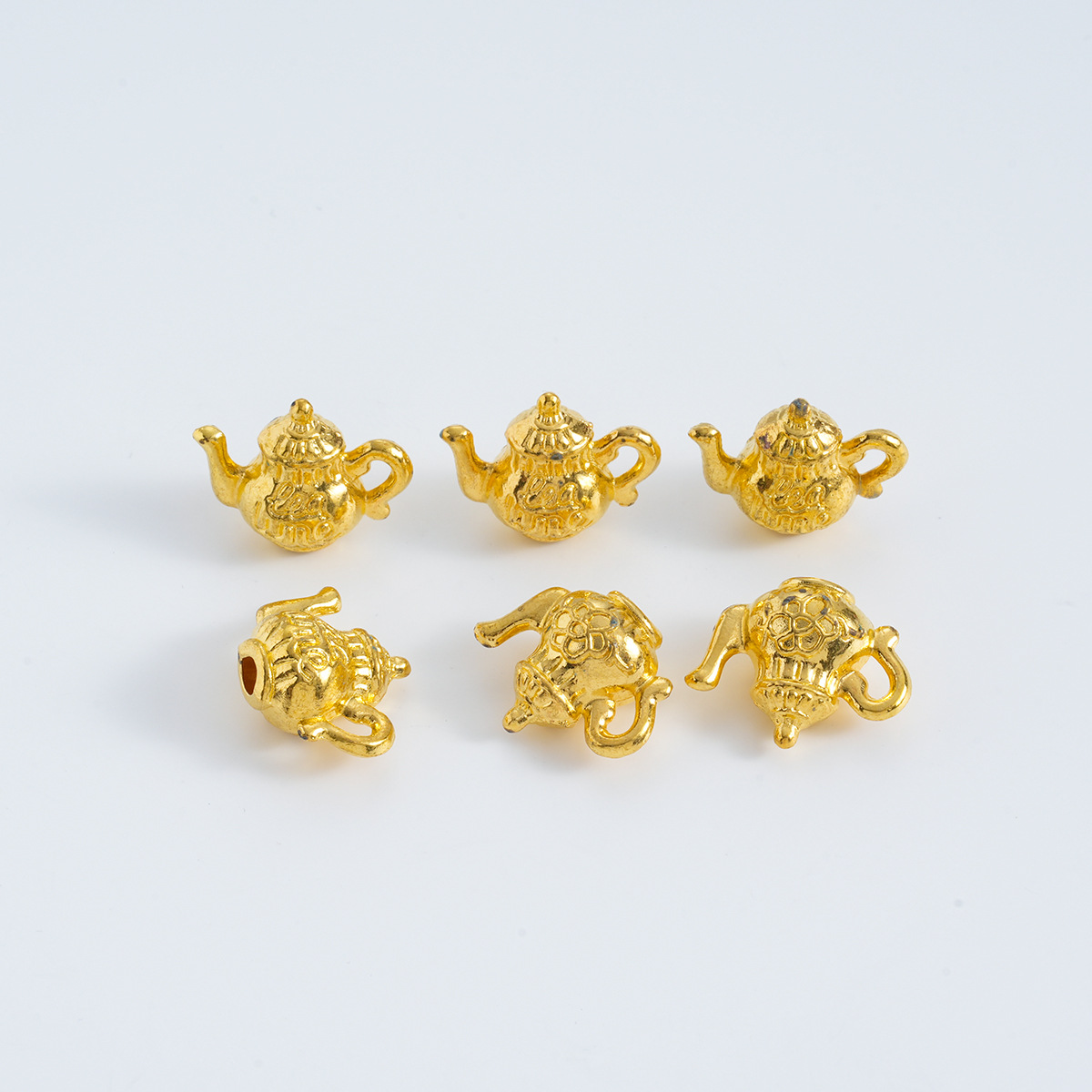 3:Teapot 13x16x8mm Gold