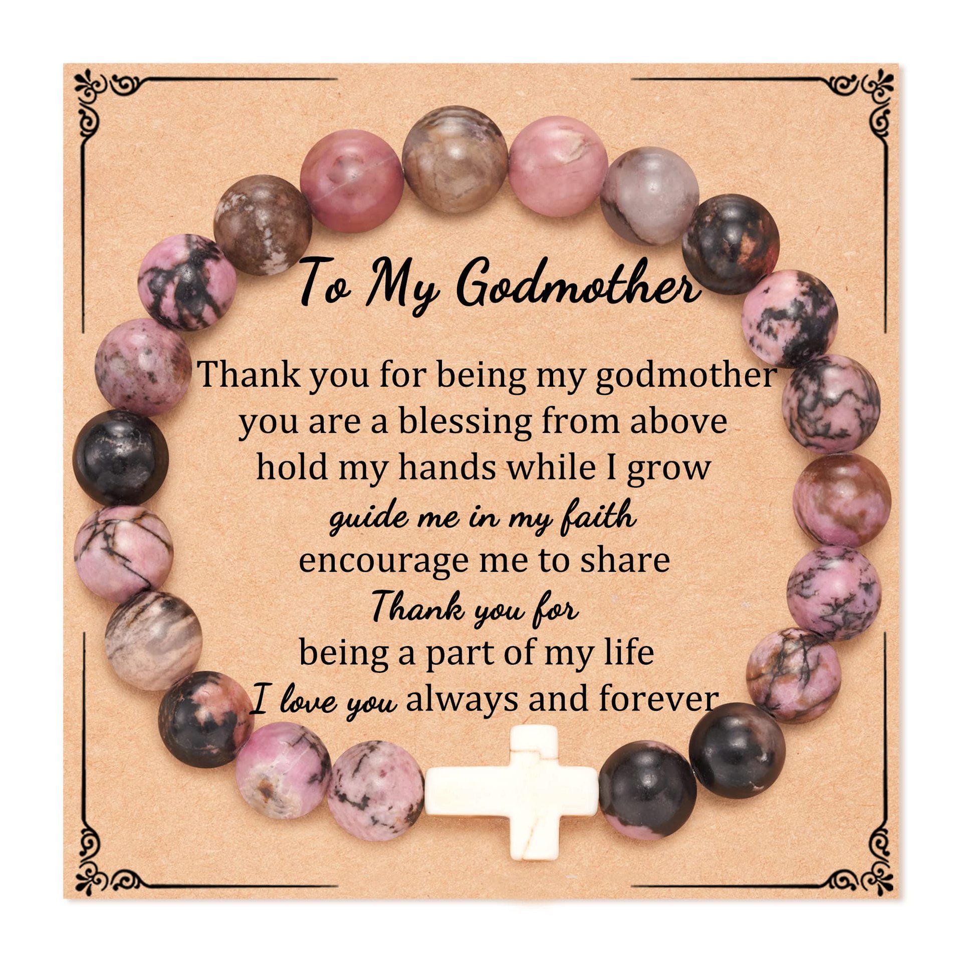 Black line red stone cross style   to my grandmath