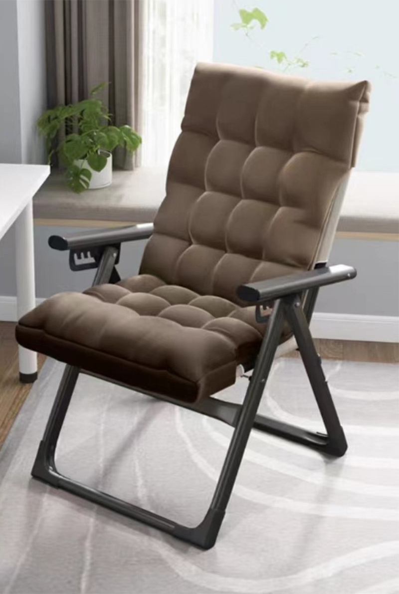 [can sit or lie down and foldable] square black coffee cotton pad