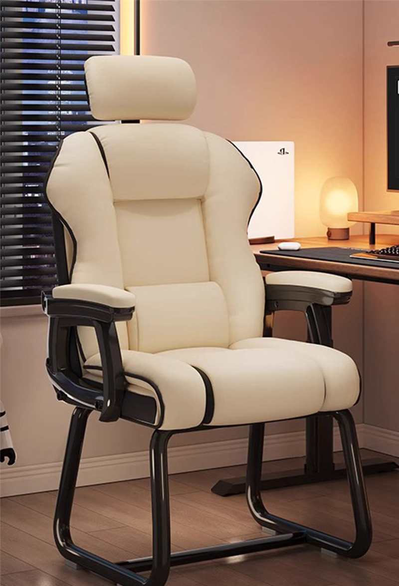 Single chair   off-white   headrest