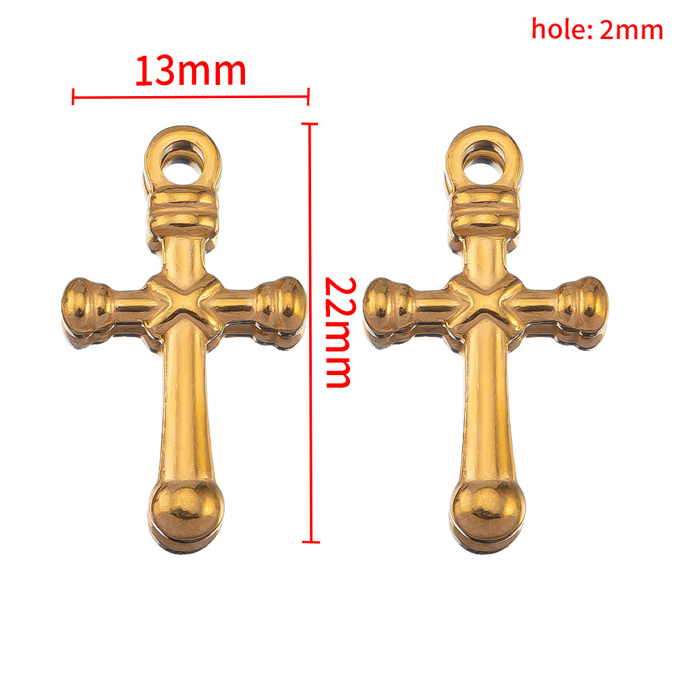 5:13×22mm cross cross-gold