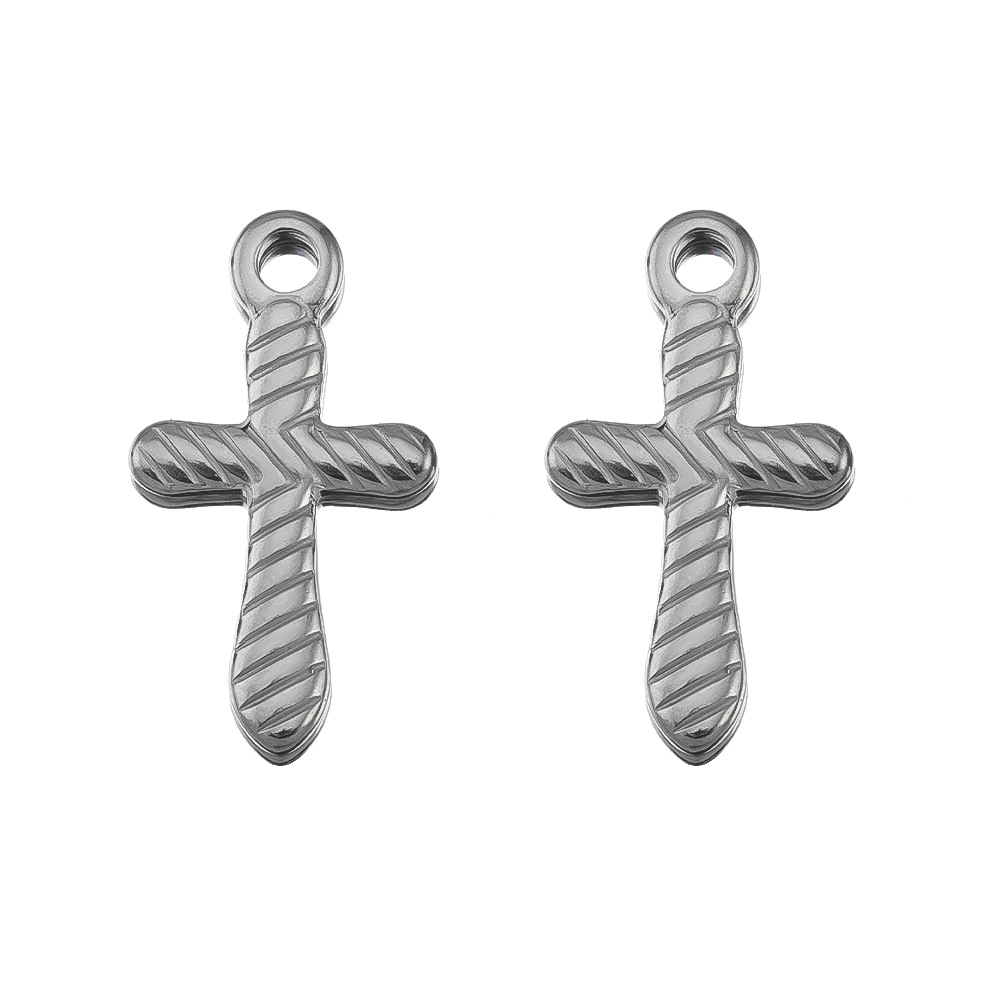 10:11×20mm striped cross-steel color