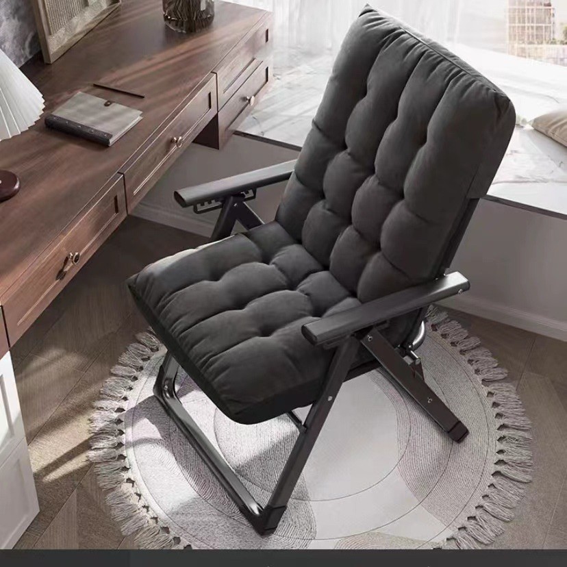 [can sit or lie down and foldable] square black black cotton pad