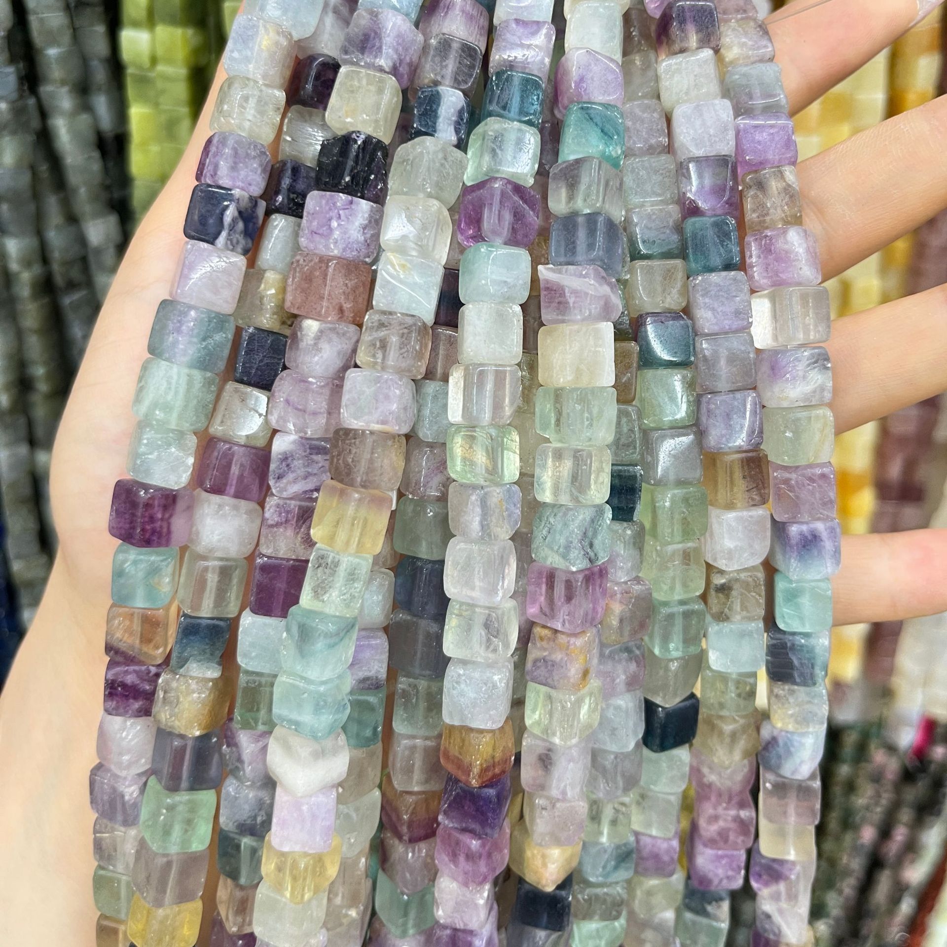 3:Colored fluorite