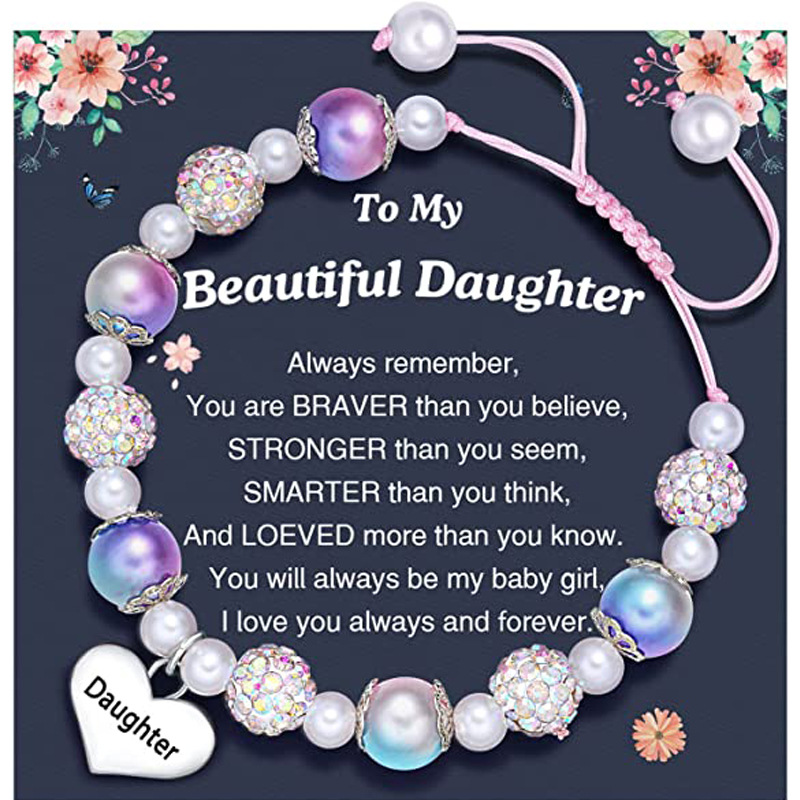 6:Engraving Daughter   Blue Purple   Daughter card