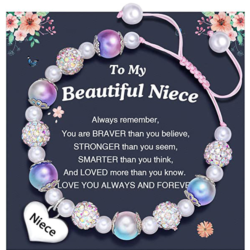 9:Lettering Niece   Blue Purple   Niece card