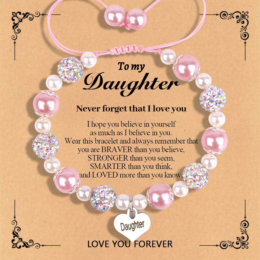 14:Lettering daughter   card