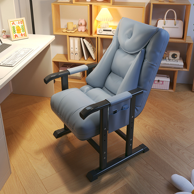 [three-speed height-adjustable backrest] cat claw leather gray