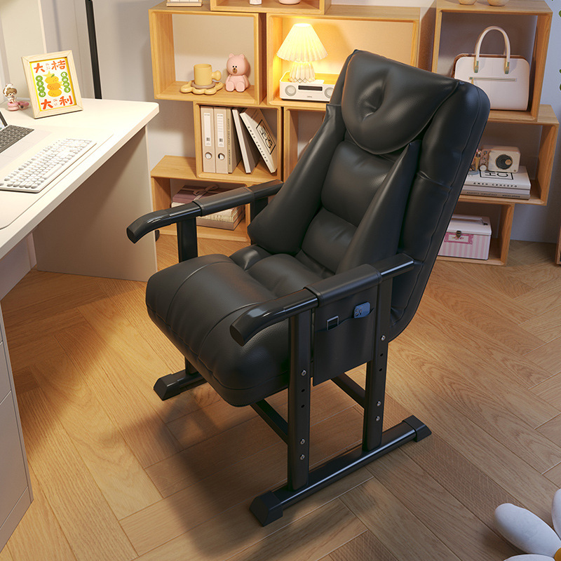 [three-speed height-adjustable backrest] cat claw leather black