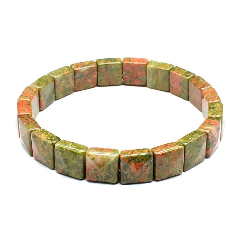 14:Flower green stone