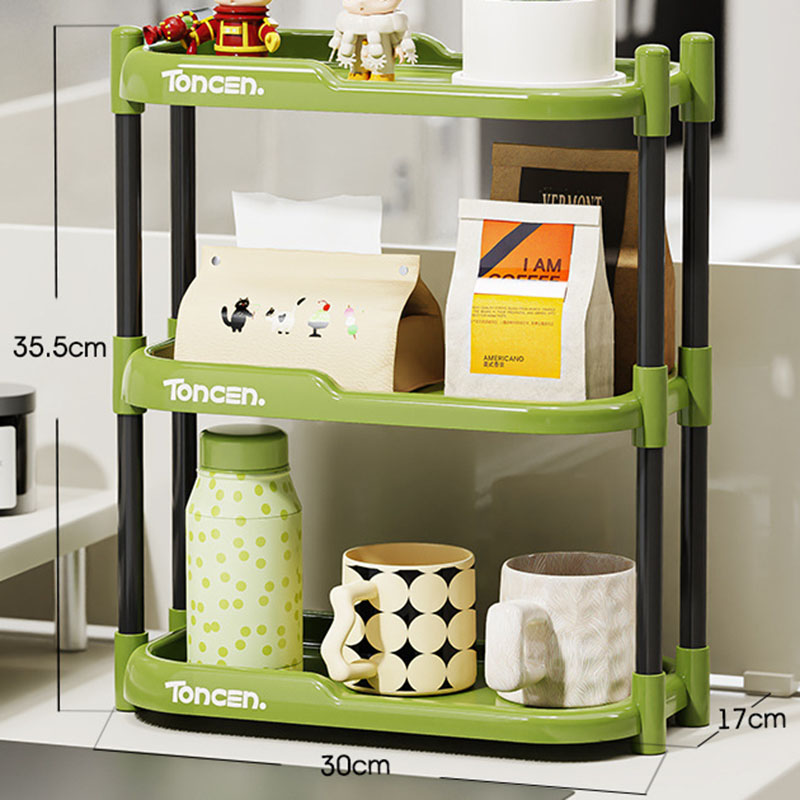 Three layers - green