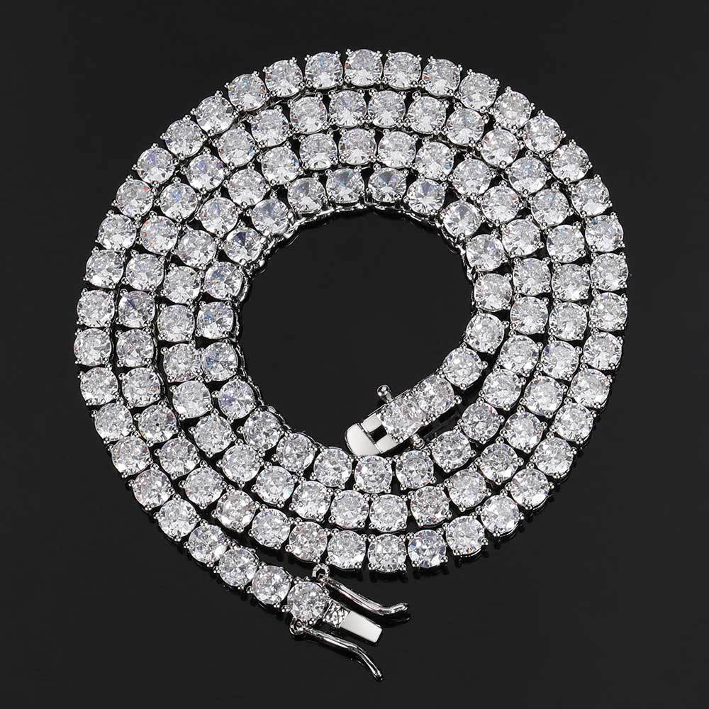 Platinum (width 3mm) Necklace 16 inches