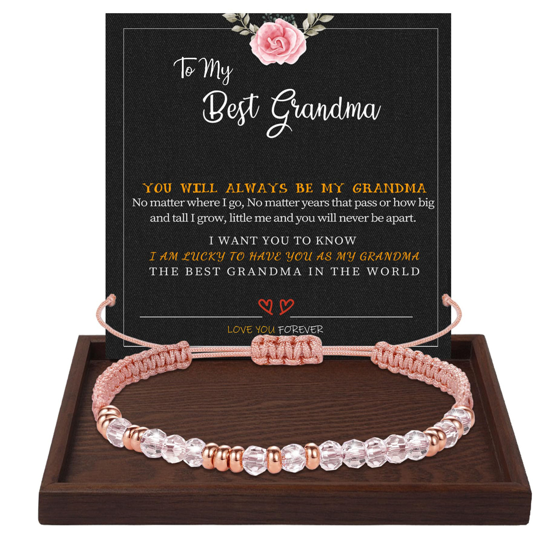 6:Password bracelet   best grandma card