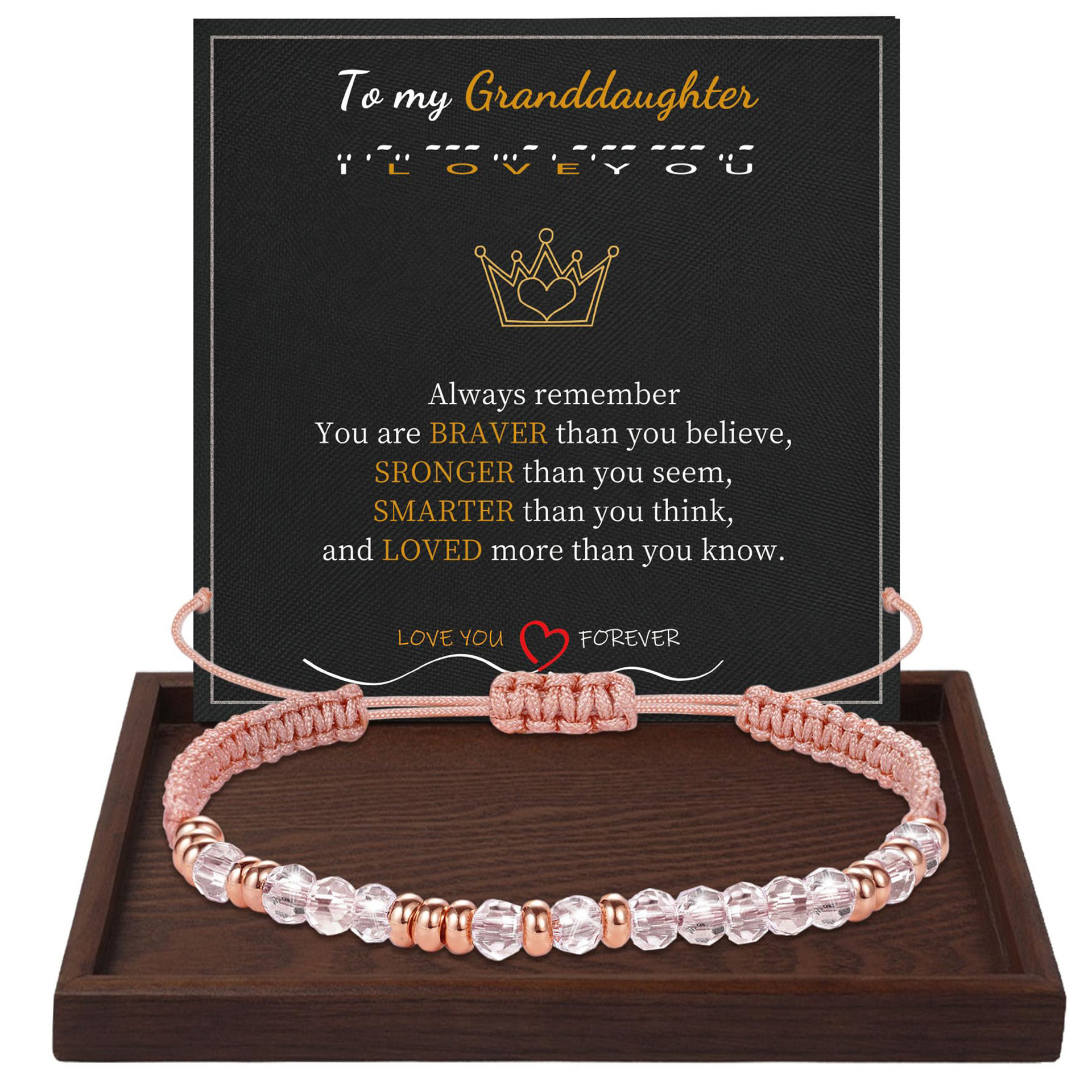 10:Password bracelet   granddaughter card