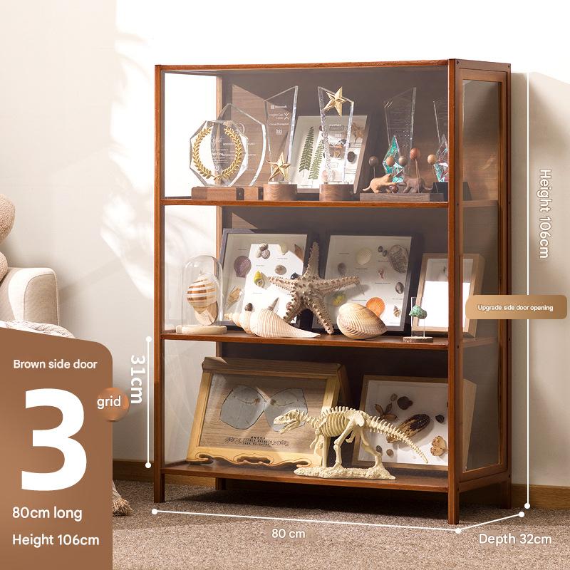 [brown] three doors 80 long