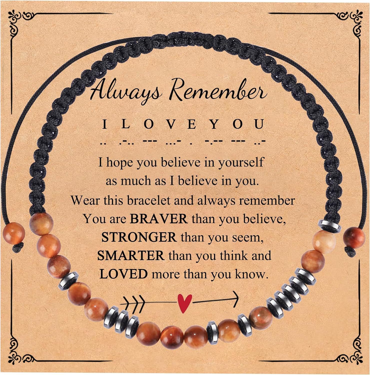 5:Yellow Tiger Eye   Always Remember card