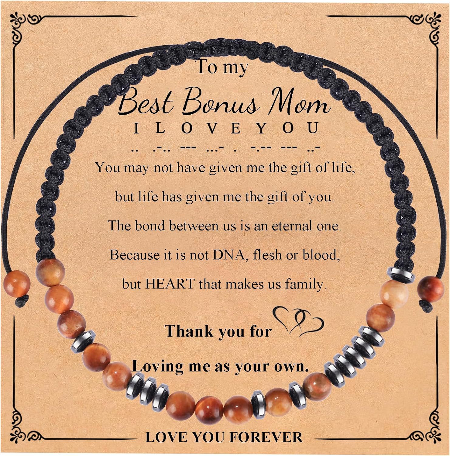 7:Yellow Tiger Eye   Best Bonus Mom card