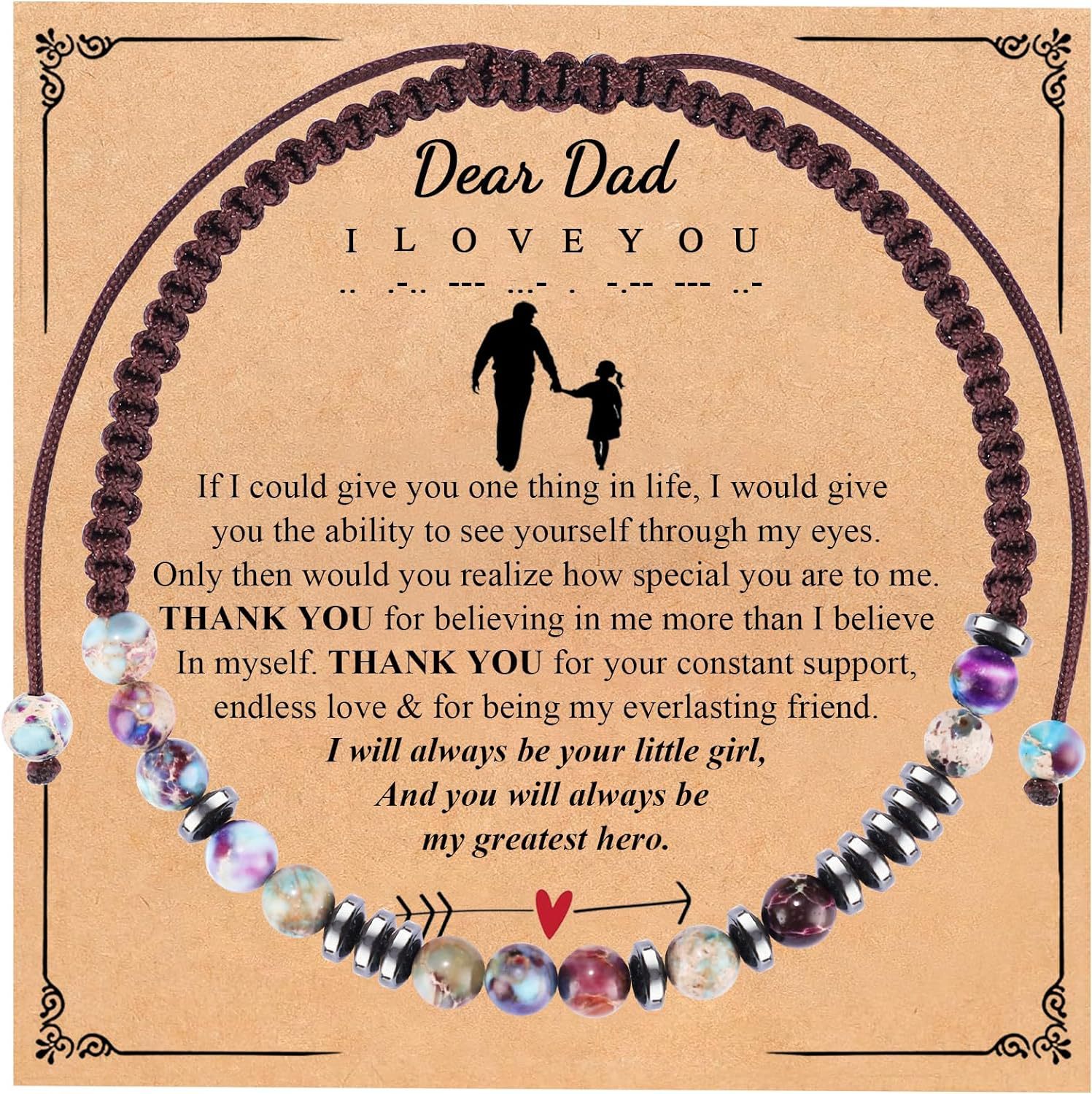 28:Emperor stone   Dear Dad card