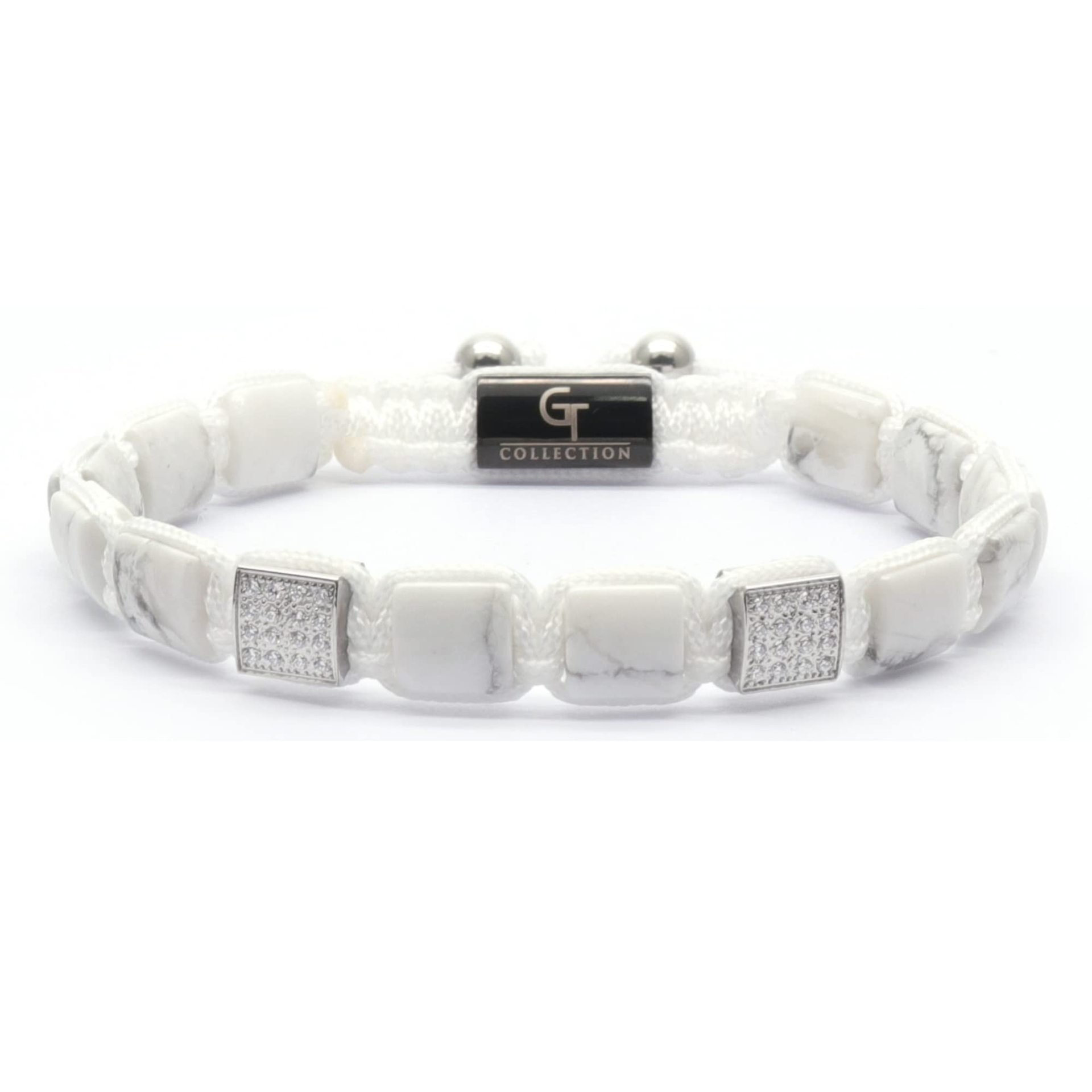 3:White turquoise bracelet