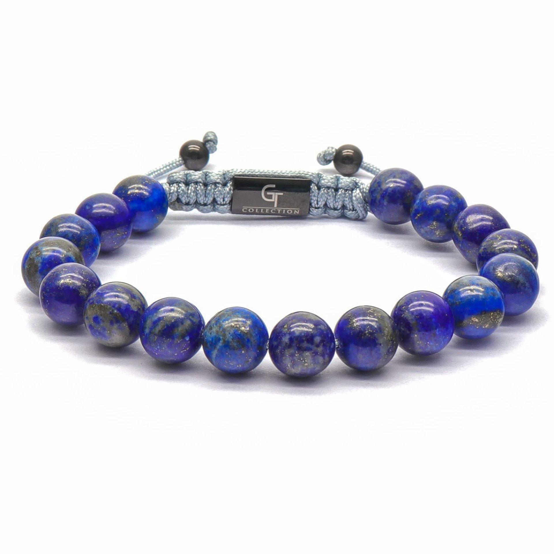 1:10mm lapis lazuli bracelet