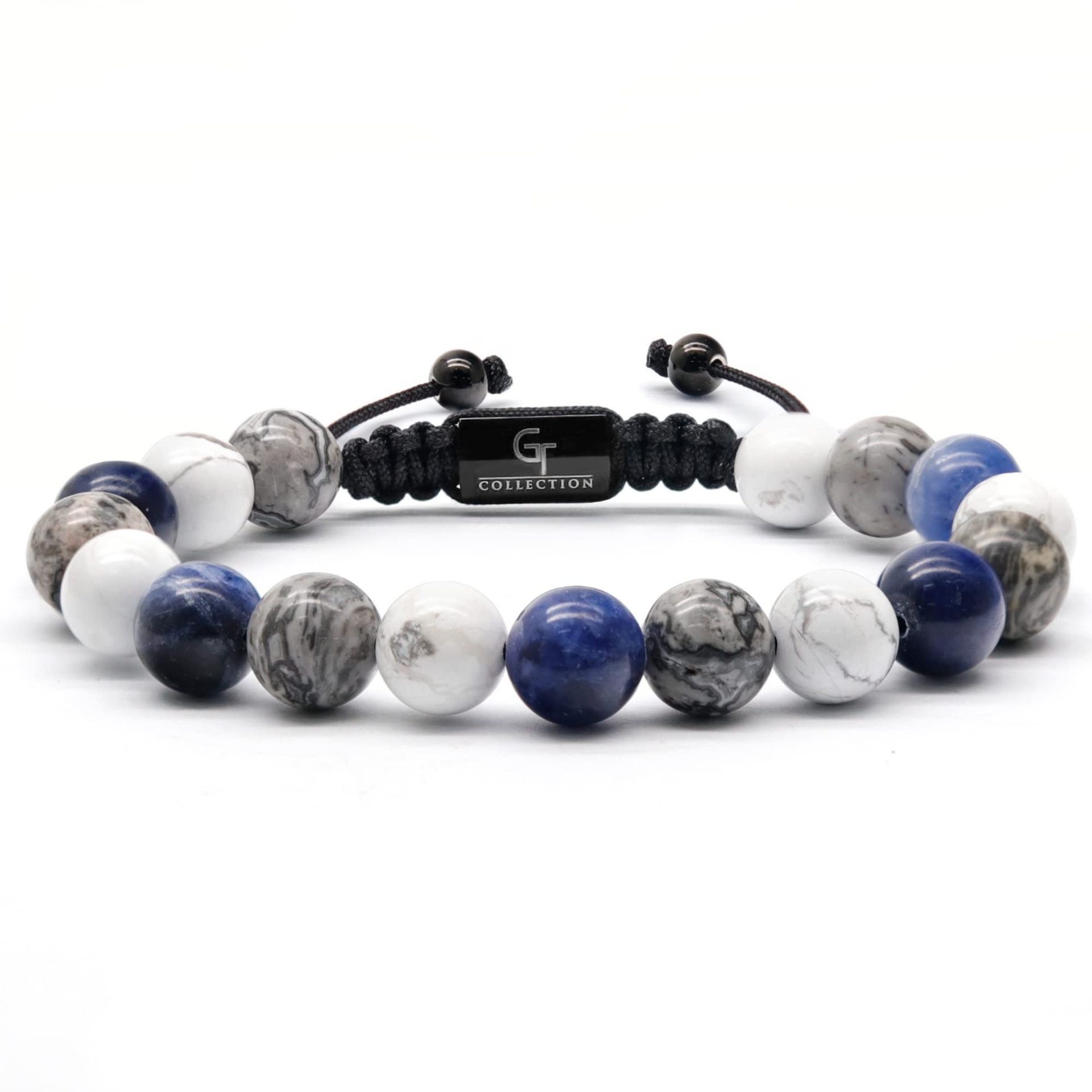 8:10mm mixed stone bracelet